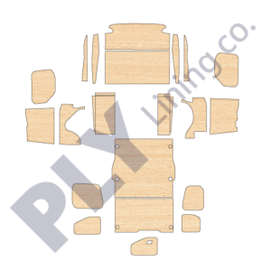 Citroen Berlingo 2008-2018 - Full Ply Lining Kit With Bulkhead