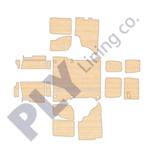 Fiat Doblo 2010-2022 - Full Ply Lining Kit