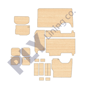 Vauxhall Vivaro 2002-2014 - Full Ply Lining Kit